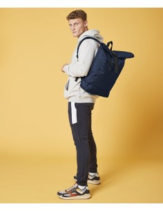 B-BG286-Recycled Roll-Top Backpack 2